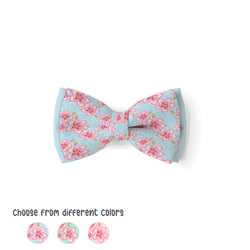 Hibiscus - Double Layered Dog Bow Tie