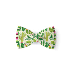 Cacti - Double Layered Dog Bow Tie