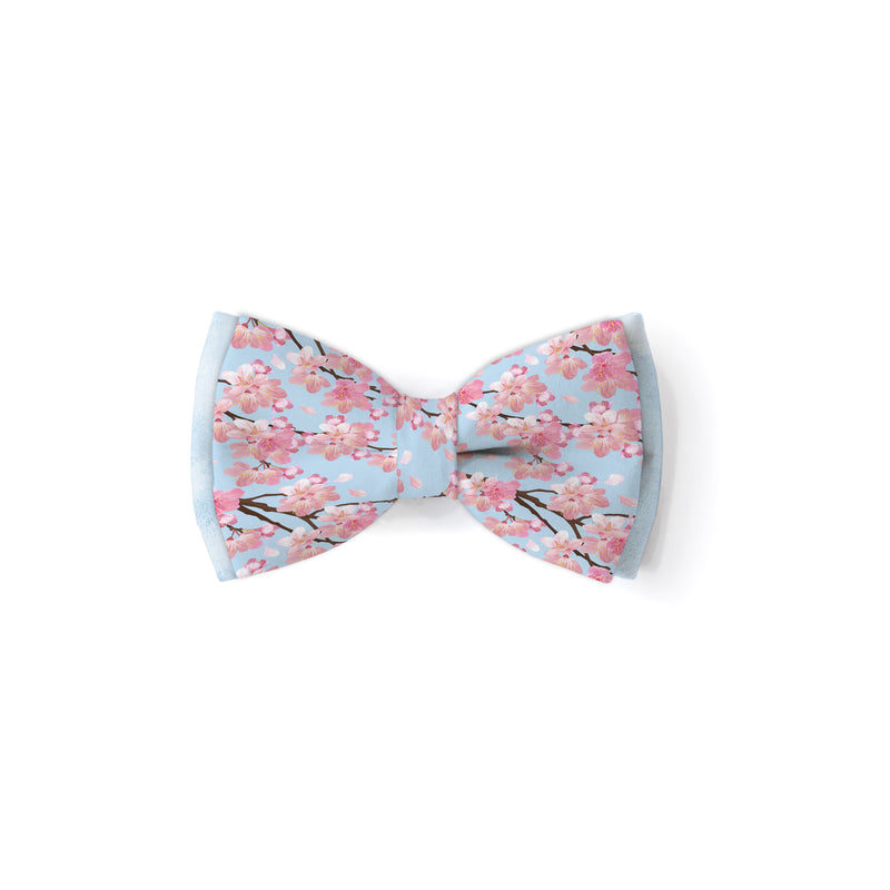 Cherry Blossom - Double Layered Bow Tie