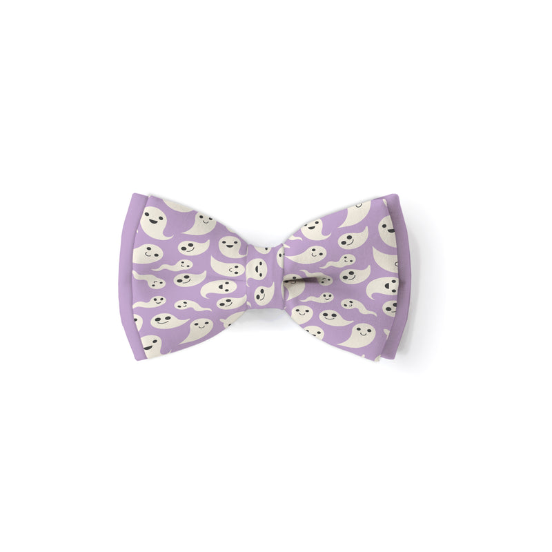 Cute Ghosts - Double Layered Dog Bow Tie