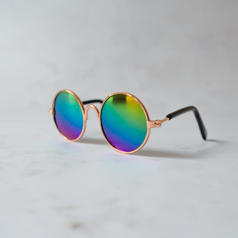 Dog and Cat Glasses - Rainbow Lenses