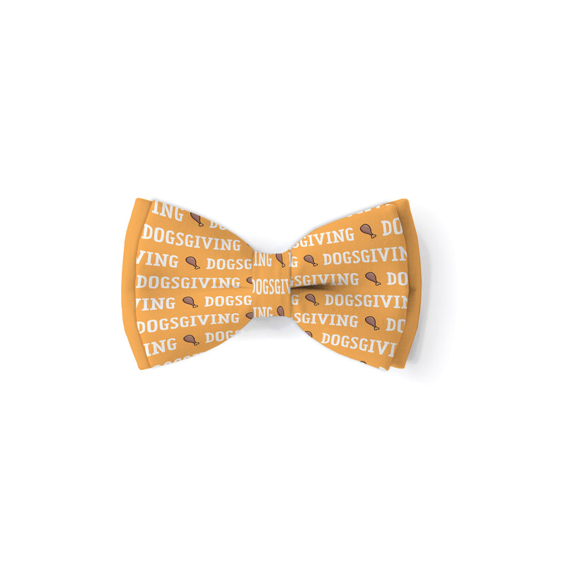 Dogsgiving - Double Layered Bow Tie