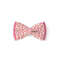 Girl Power Leopard - Double Layered Bow Tie