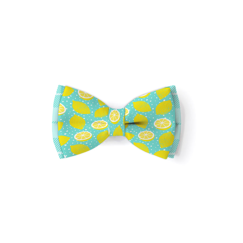 Lemons - Double Layered Bow Tie