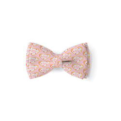 Pink Donuts - Double Layered Bow Tie