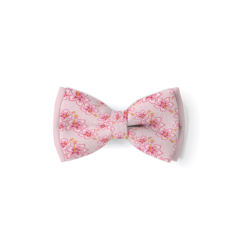 Hibiscus - Double Layered Dog Bow Tie