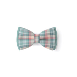 Spring Plaid - Double Layered Bow Tie