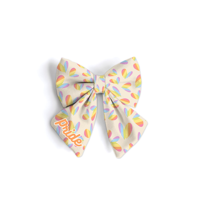 #PRIDE Large Hearts - Sailor Bow