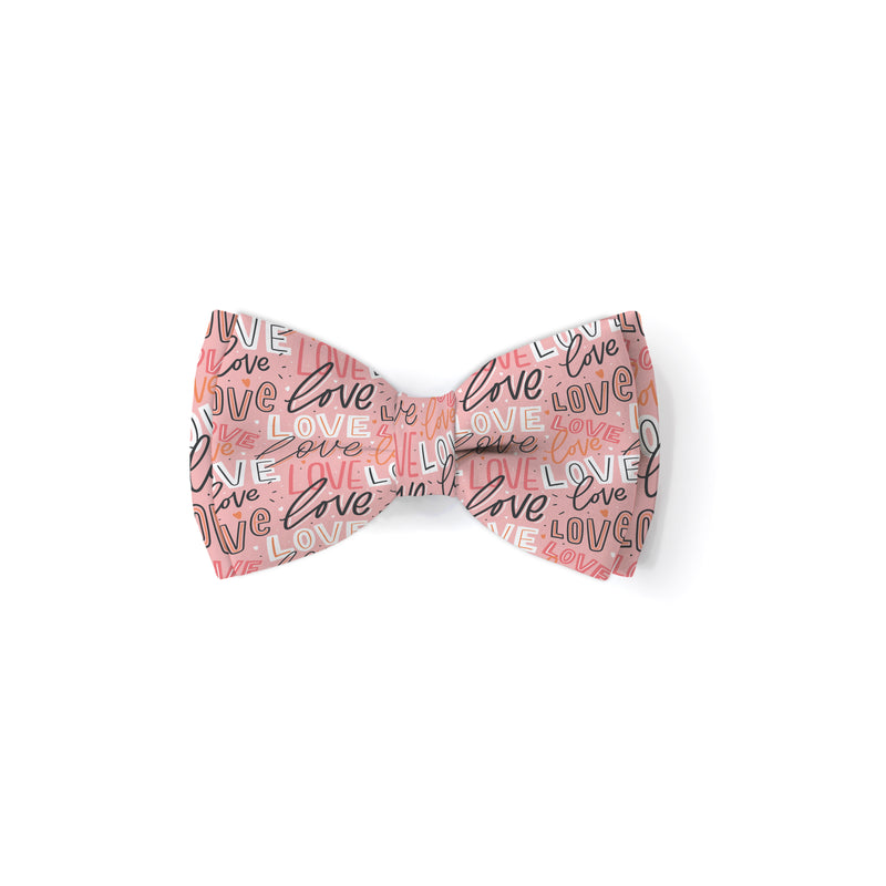 Love love love - Double Layered Bow Tie